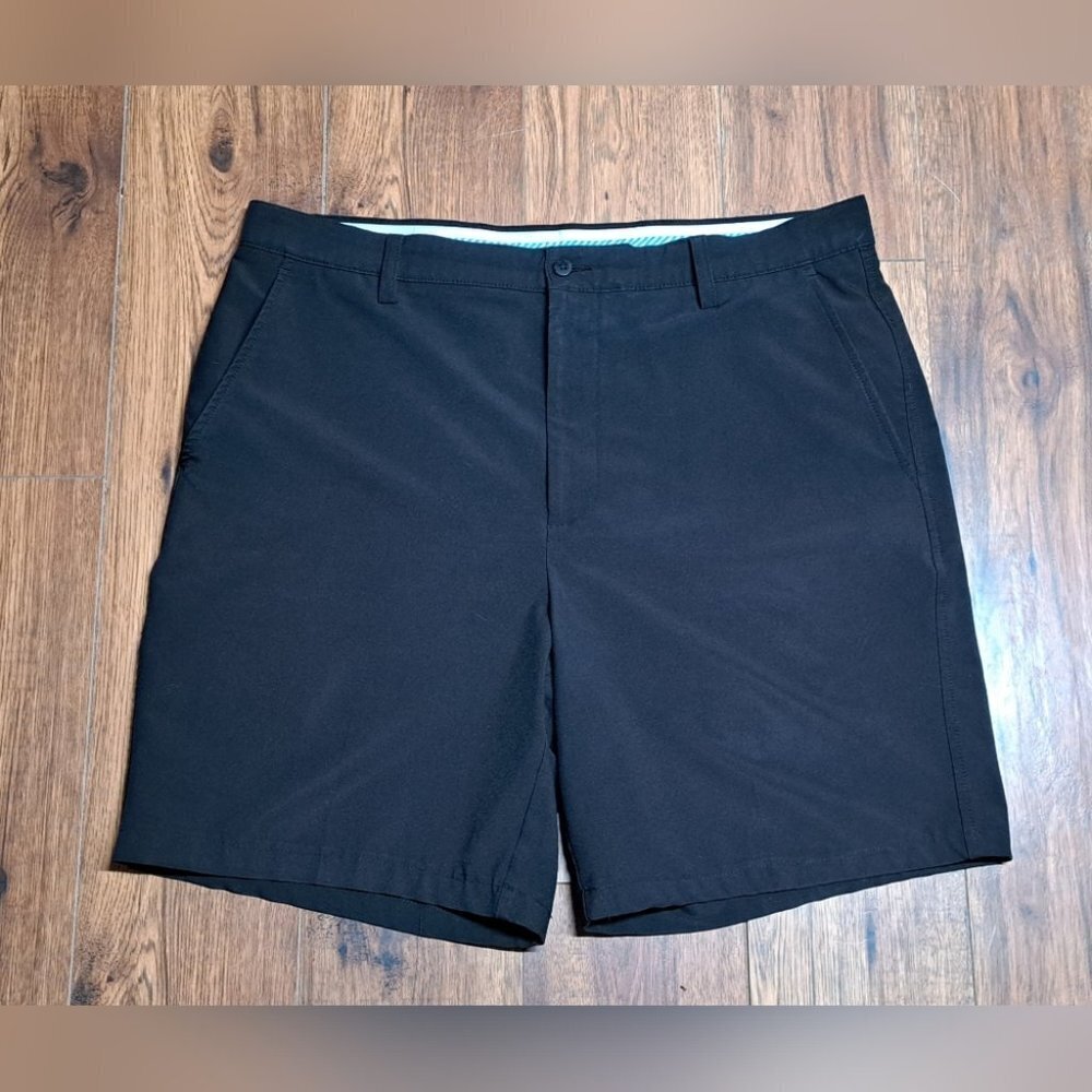FootJoy Men's Black Golf Shorts Classic Fit 8" Inseam Size 38 Actual 39